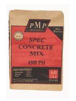 PMP Spec Concrete Mix 4500 PSI