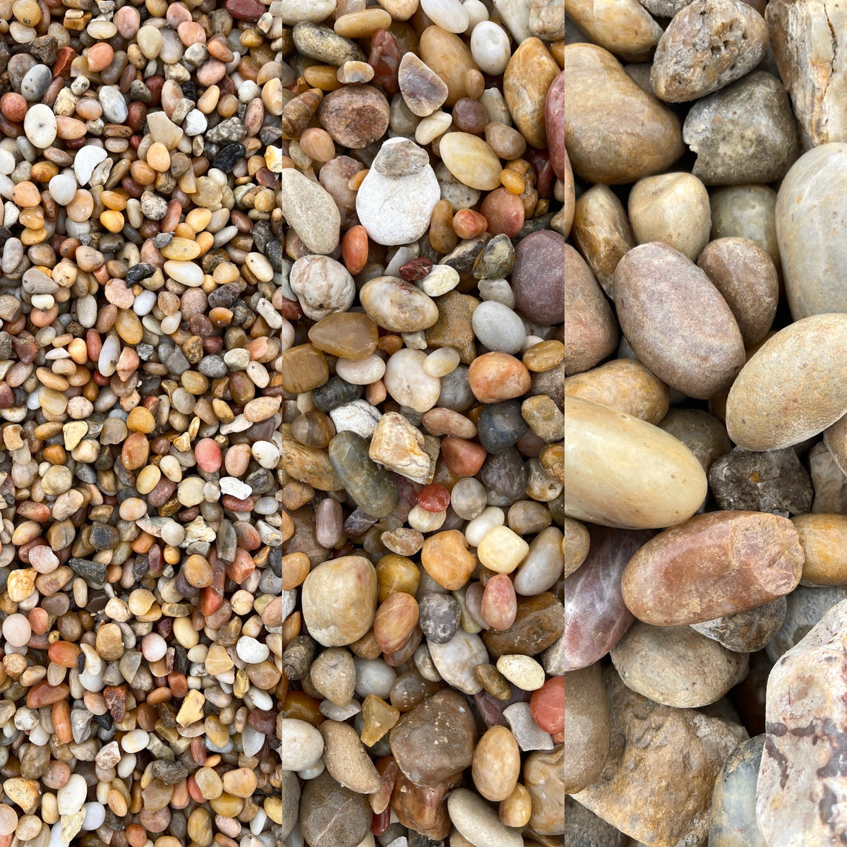 Sunset Pebbles